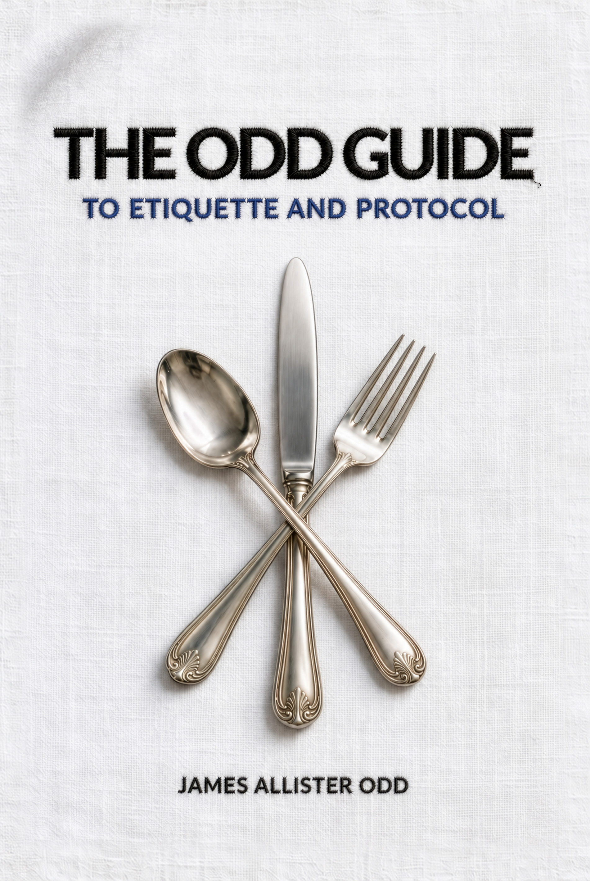 First-edition cover of The Odd Guide to Etiquette and Protocol, by James Allister Odd